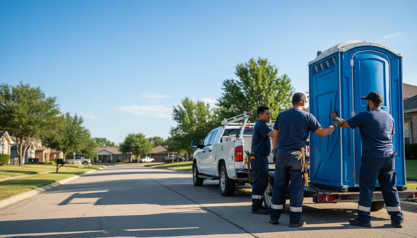 Portable Toilet Rental in Fishers, IN near me